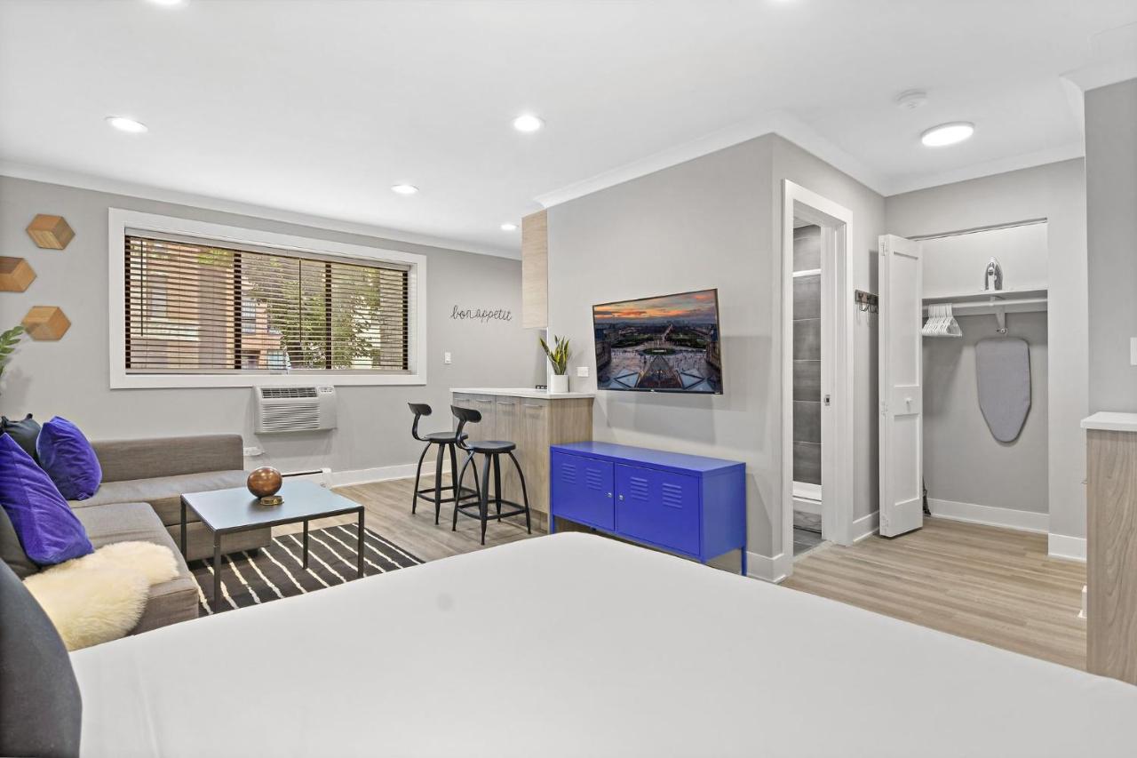 Sophisticated Studio Apartment With Modern Kitchen - Oakdale Od2 Rep Σικάγο Εξωτερικό φωτογραφία